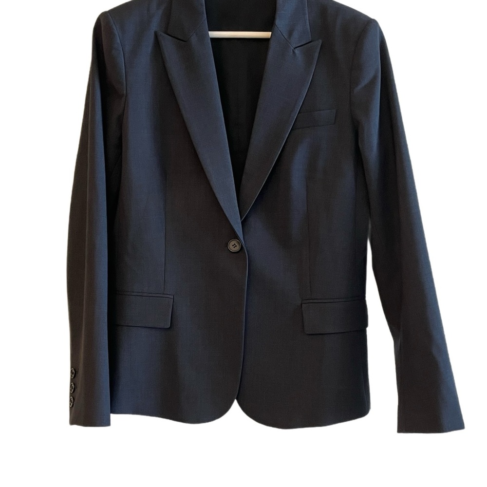 Charcoal Grey Theorie Blazer